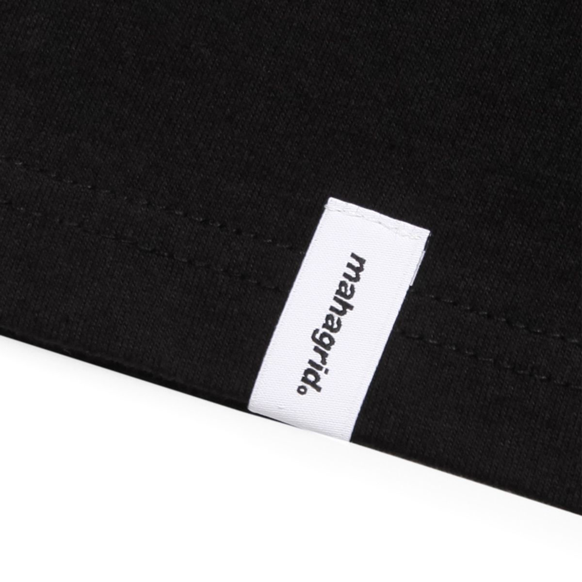 마하그리드(MAHAGRID) COLLEGE LOGO TEE BLACK/CHARCOAL(MG2BSMT536A)