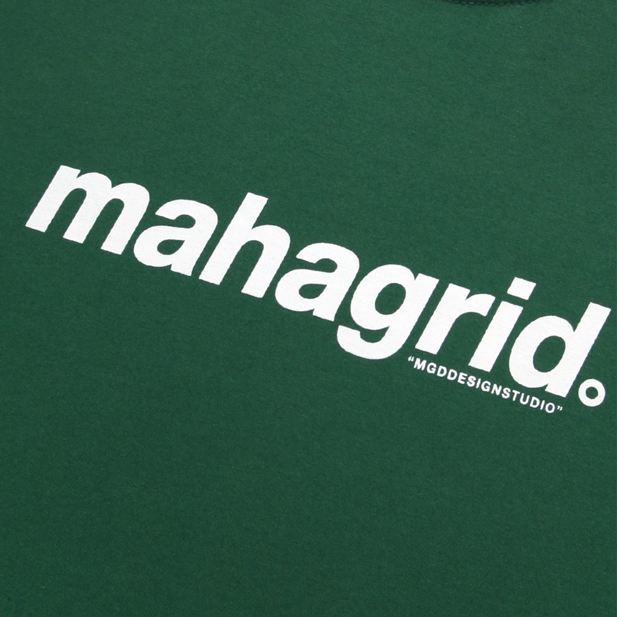 마하그리드(MAHAGRID) BASIC LOGO TEE GREEN(MG2CMMT502A)