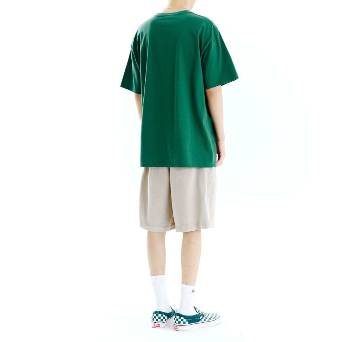 마하그리드(MAHAGRID) BASIC LOGO TEE GREEN(MG2CMMT502A)