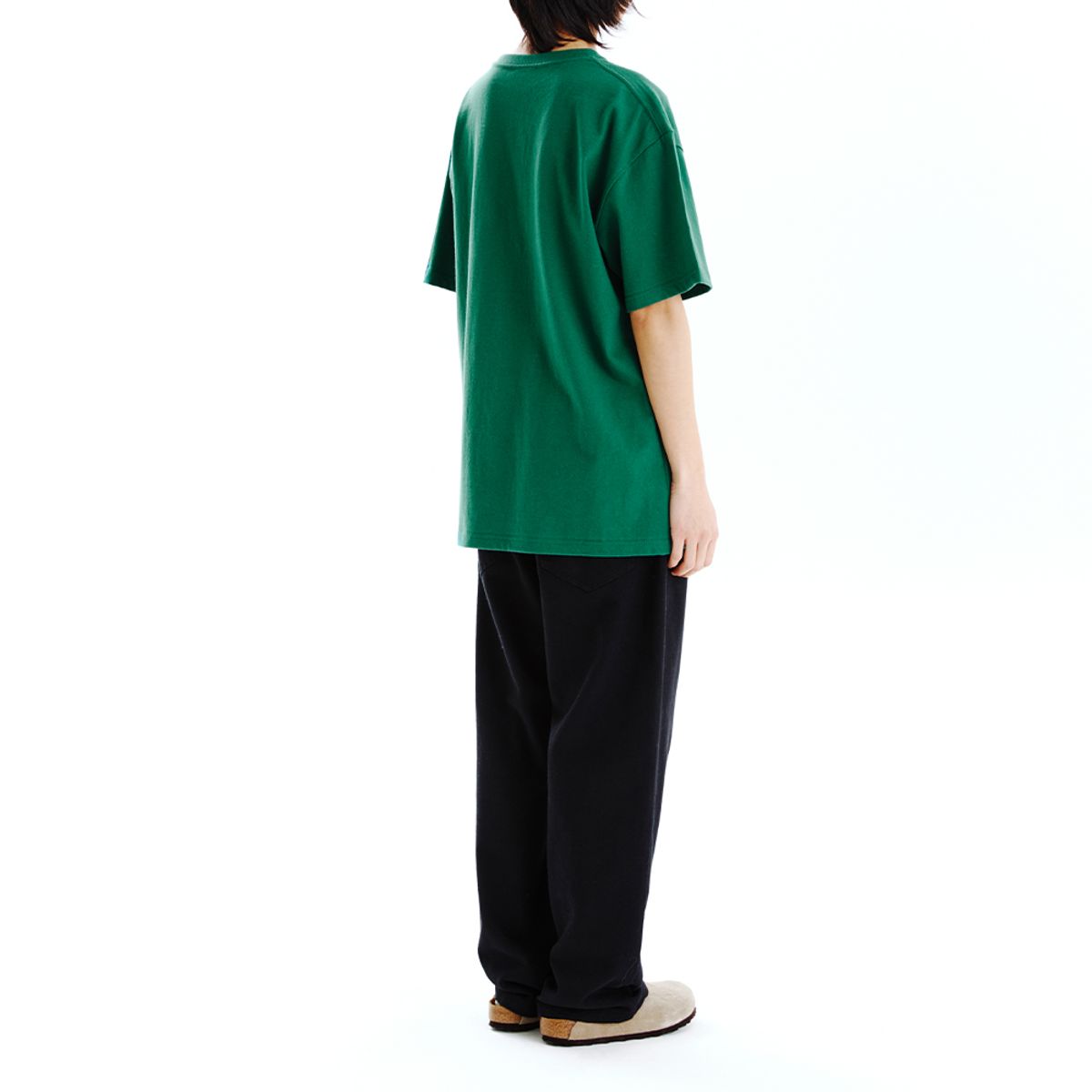 마하그리드(MAHAGRID) BASIC LOGO TEE GREEN(MG2CMMT502A)