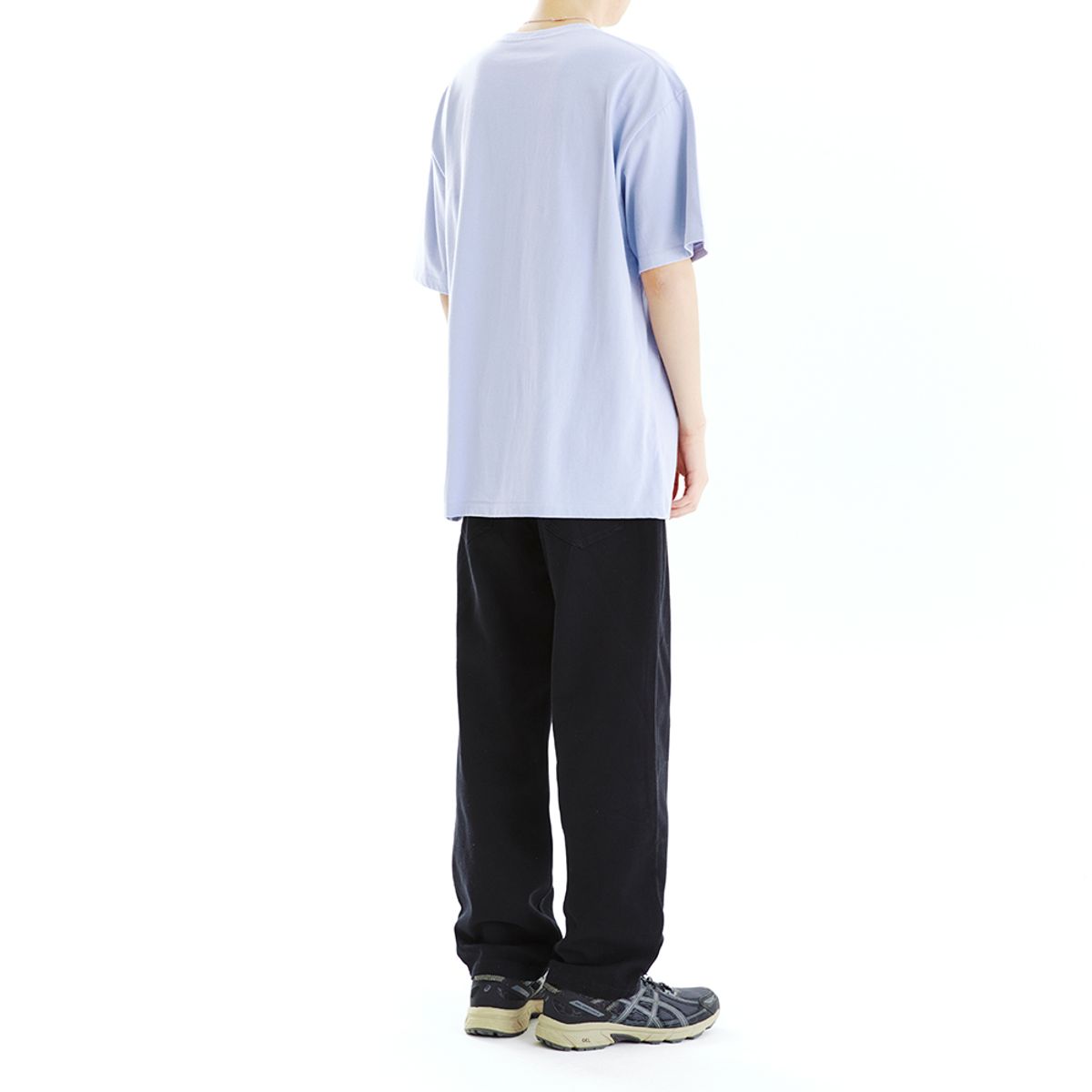마하그리드(MAHAGRID) BASIC LOGO TEE PURPLE(MG2CMMT502A)