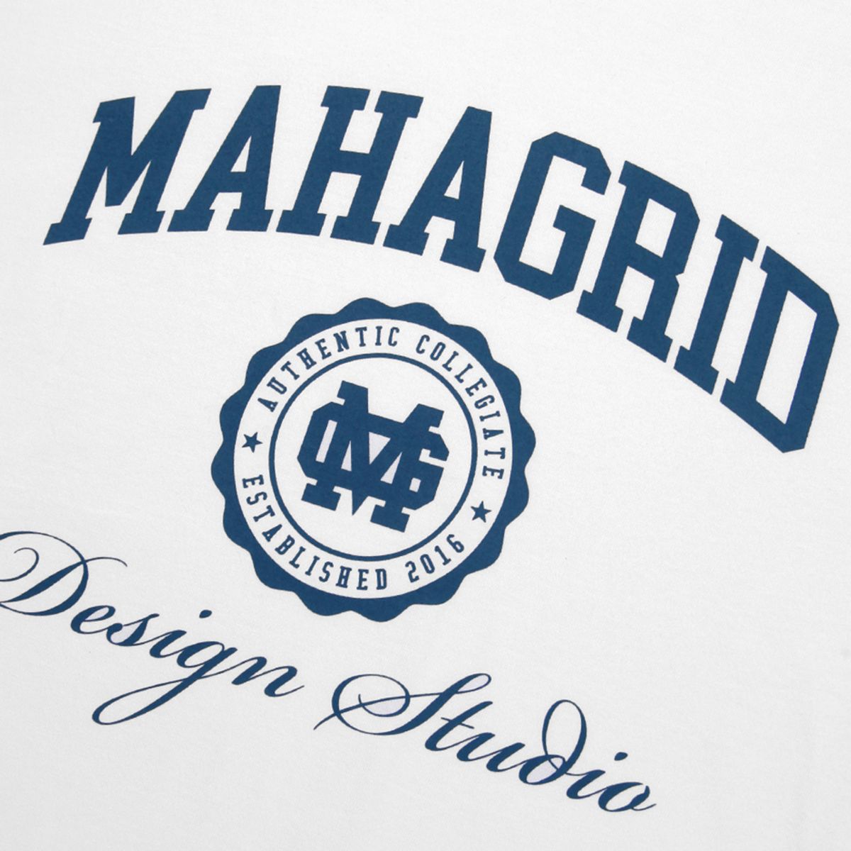 마하그리드(MAHAGRID) AUTHENTIC LOGO TEE WHITE(MG2CMMT532A)
