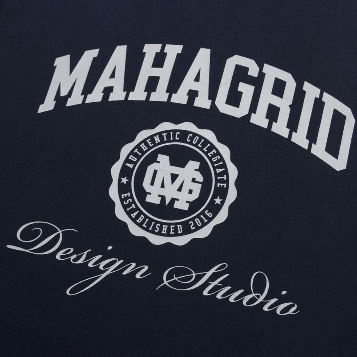 마하그리드(MAHAGRID) AUTHENTIC LOGO TEE NAVY(MG2CMMT532A)