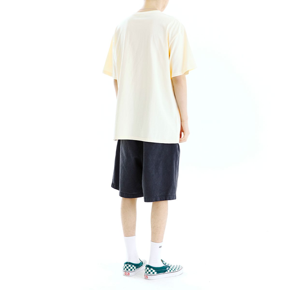 마하그리드(MAHAGRID) AUTHENTIC LOGO TEE CREAM(MG2CMMT532A)