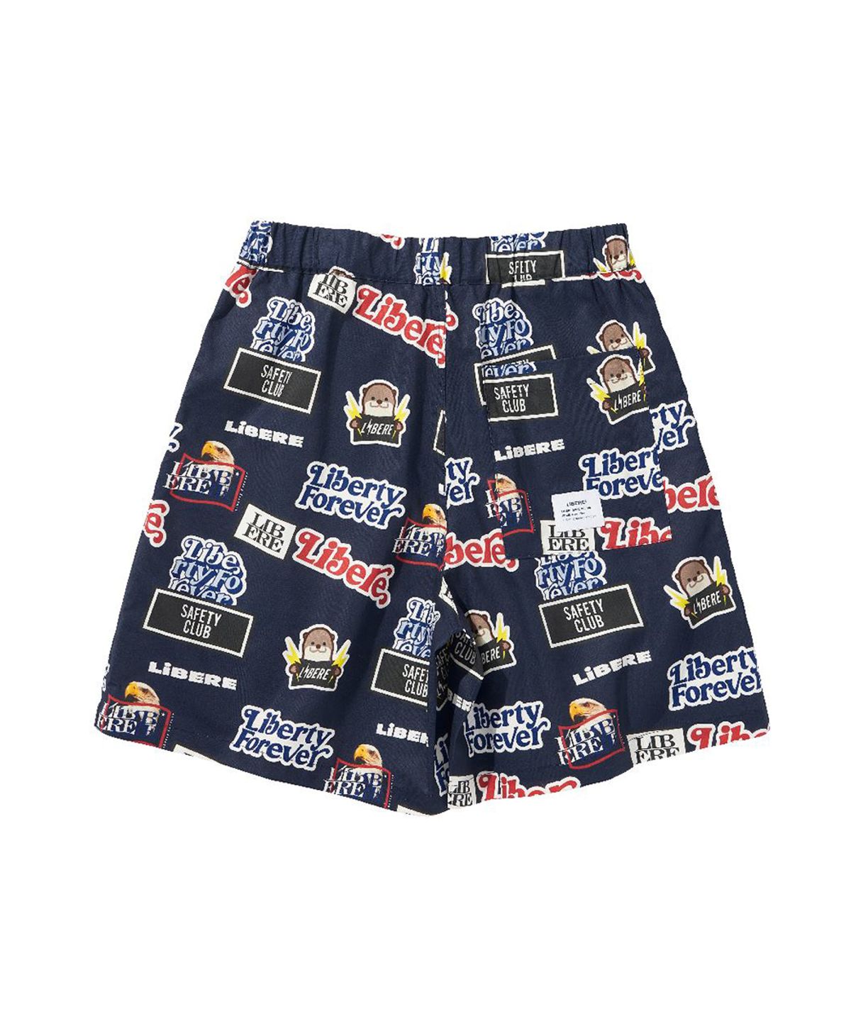 리베레(LIBERE) STICKER PACK SHORT PANTS / NAVY
