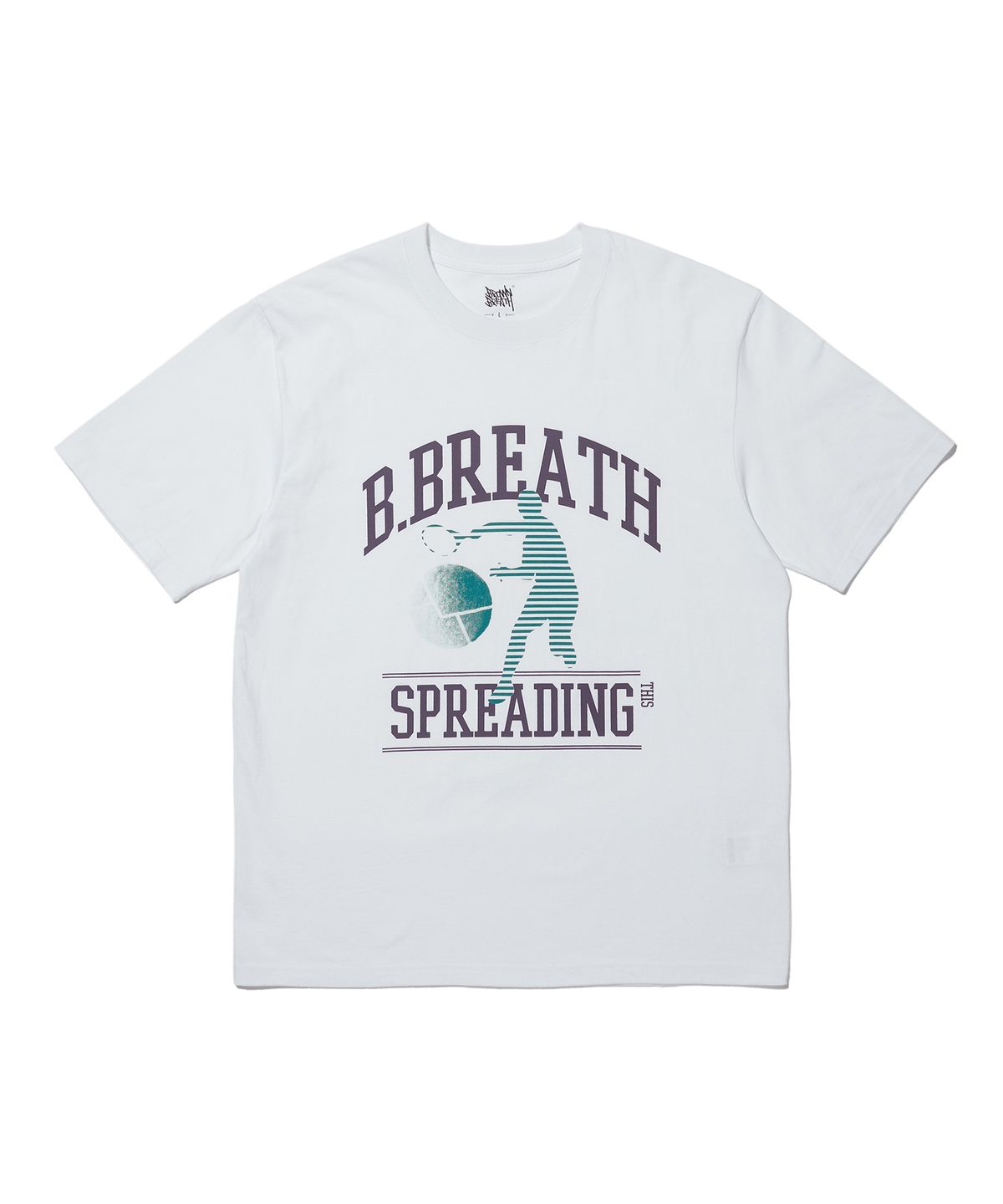브라운브레스(BROWNBREATH) SPREADING TEE - WHITE