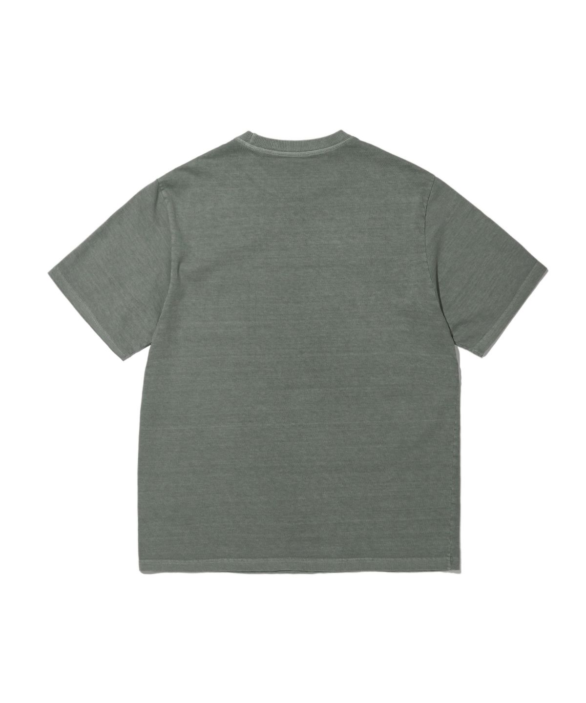 브라운브레스(BROWNBREATH) BB DEPT PIGMENT DYE TEE - GREEN