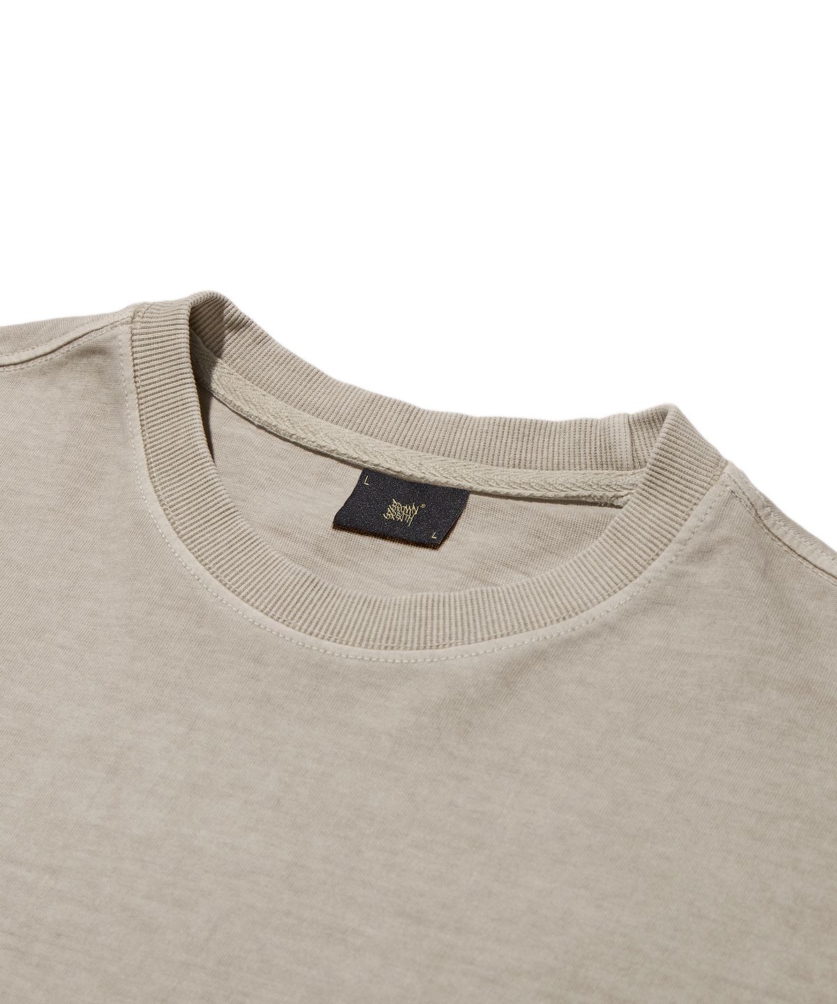 브라운브레스(BROWNBREATH) BB DEPT PIGMENT DYE TEE - BEIGE