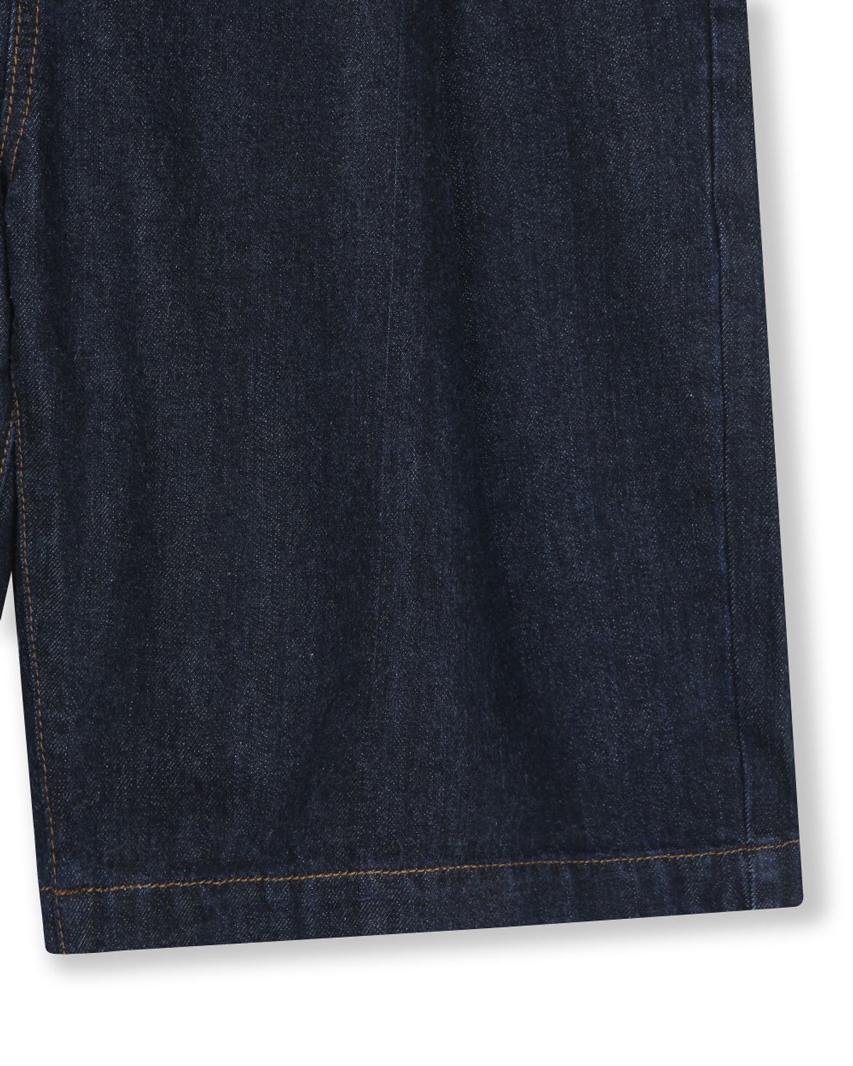 비슬로우(BESLOW) CONE MILL DEEP ONE TUCK SHORTS INDIGO