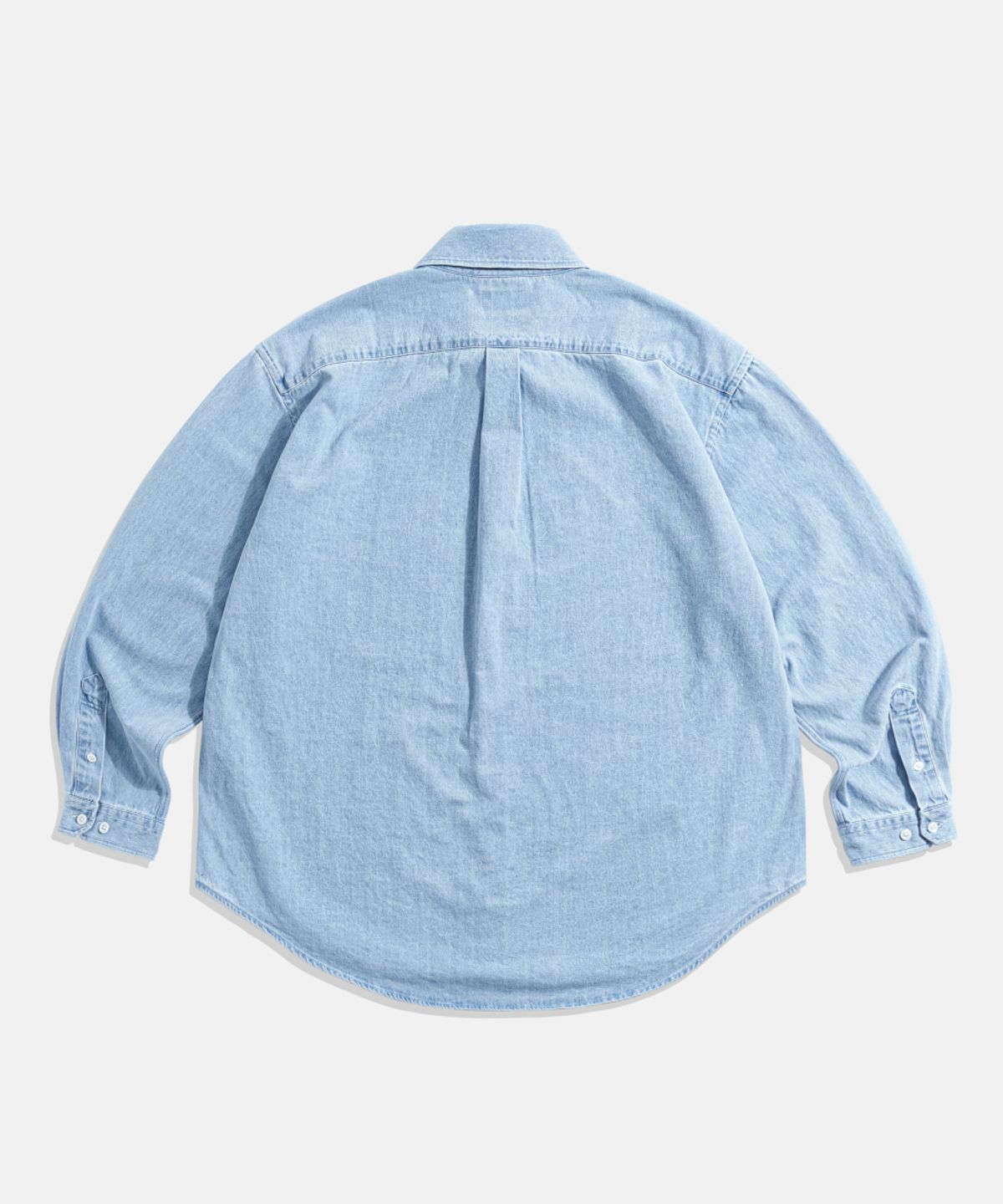 에스피오나지(ESPIONAGE) Denim Over Shirt Light Indigo