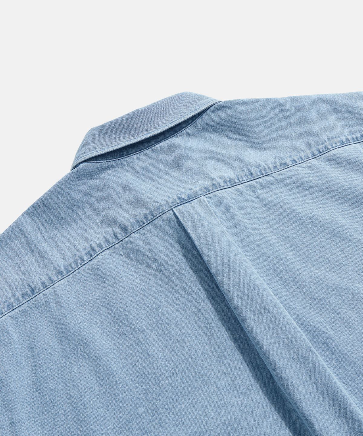 에스피오나지(ESPIONAGE) Denim Over Shirt Light Indigo