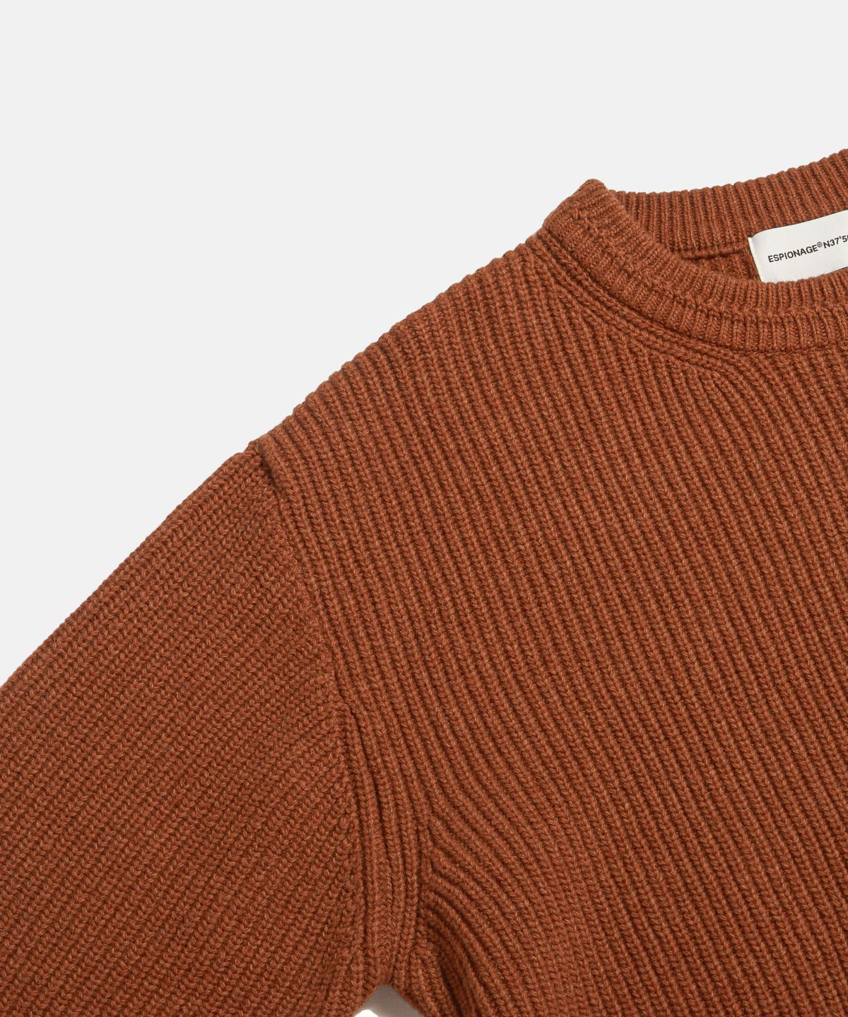 에스피오나지(ESPIONAGE) Miller Knit Sweater Burnt Orange