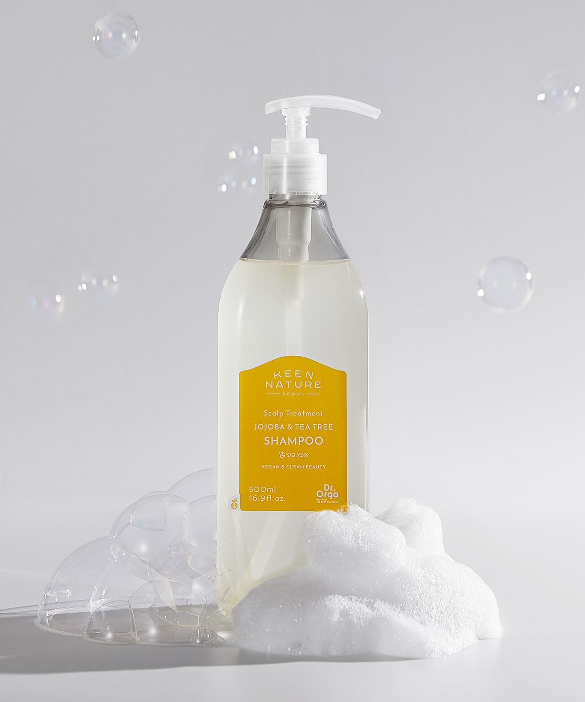 닥터올가(DR.ORGA) 비건 호호바 티트리 천연 샴푸 500ml