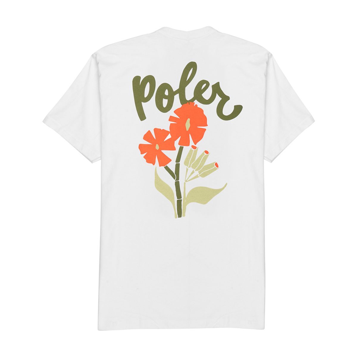 폴러스터프(POLERSTUFF) POPPY TEE WHITE 반팔티