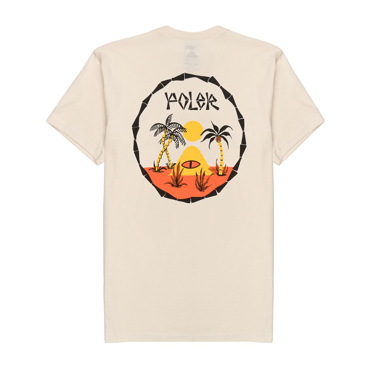 폴러스터프(POLERSTUFF) TRADER RICK TEE NATURAL 반팔티