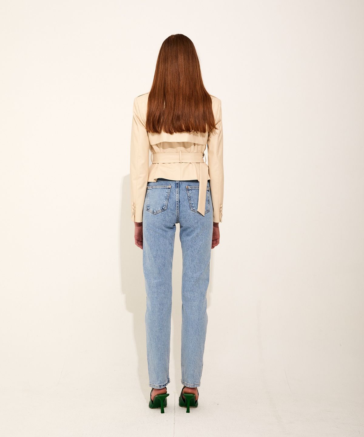 채뉴욕(CHAENEWYORK) Smith Leather Jacket [Ivory]