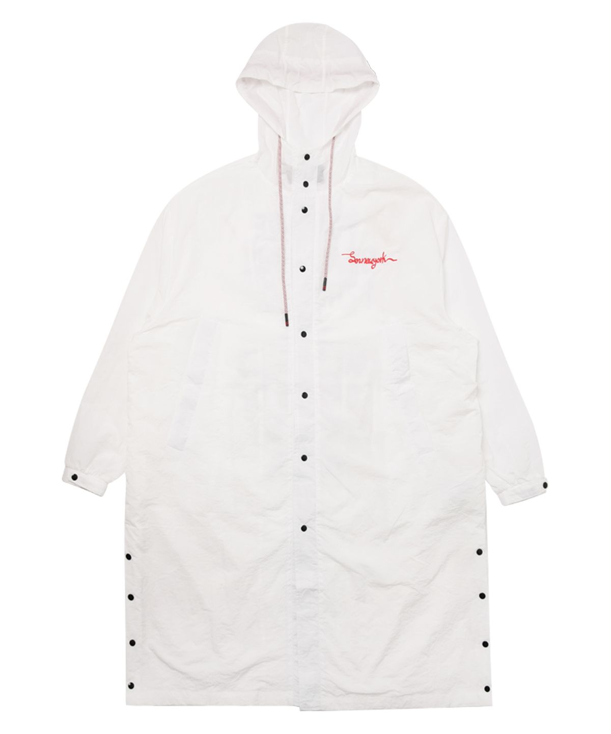 몽키플라워(Monkey Flower) 공용 간절용 바람막이 코트/SS2WCT01U WHITE