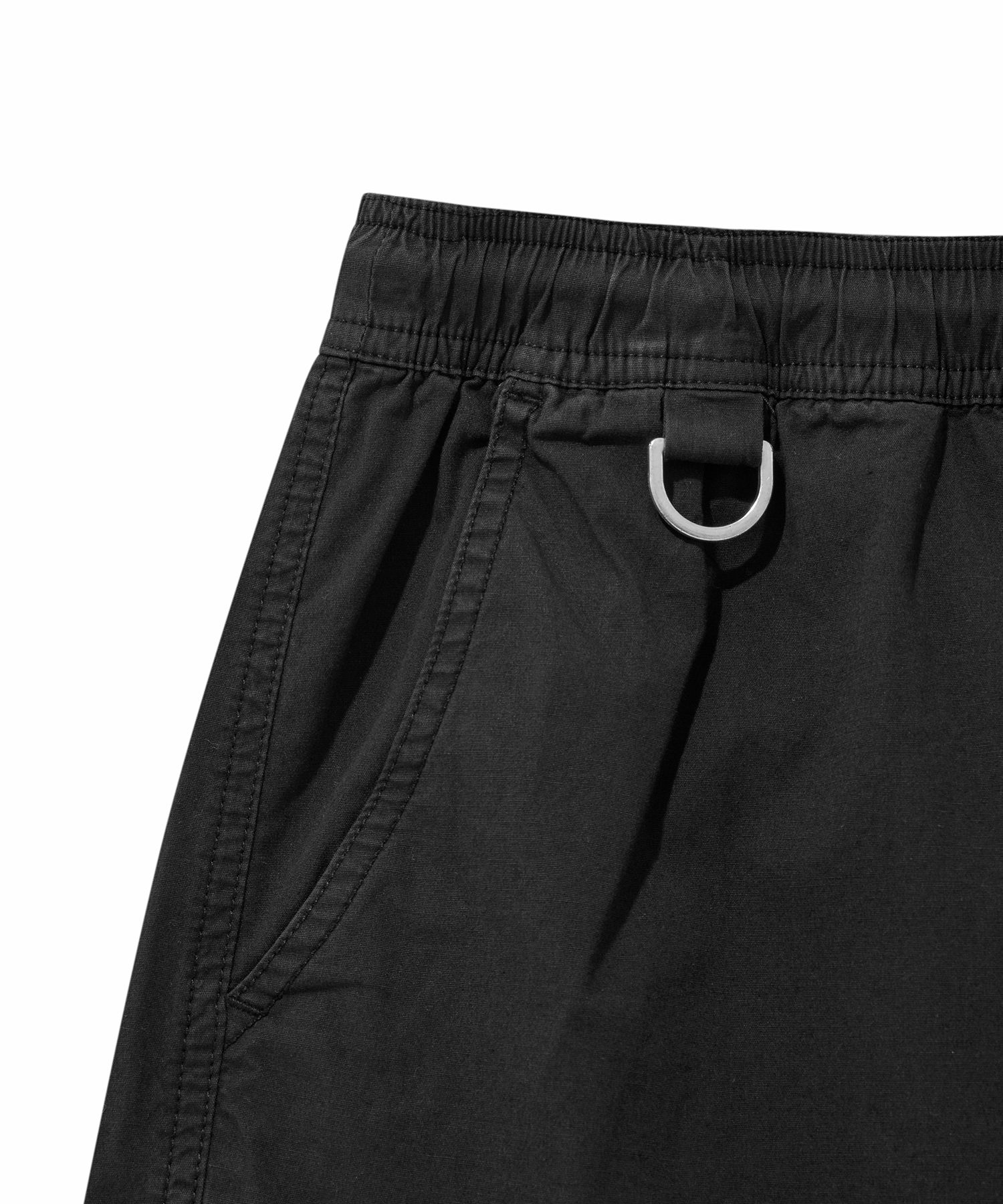 MUSINSA | SAINTPAIN SP COTTON WASHED SHORTS - BLACK