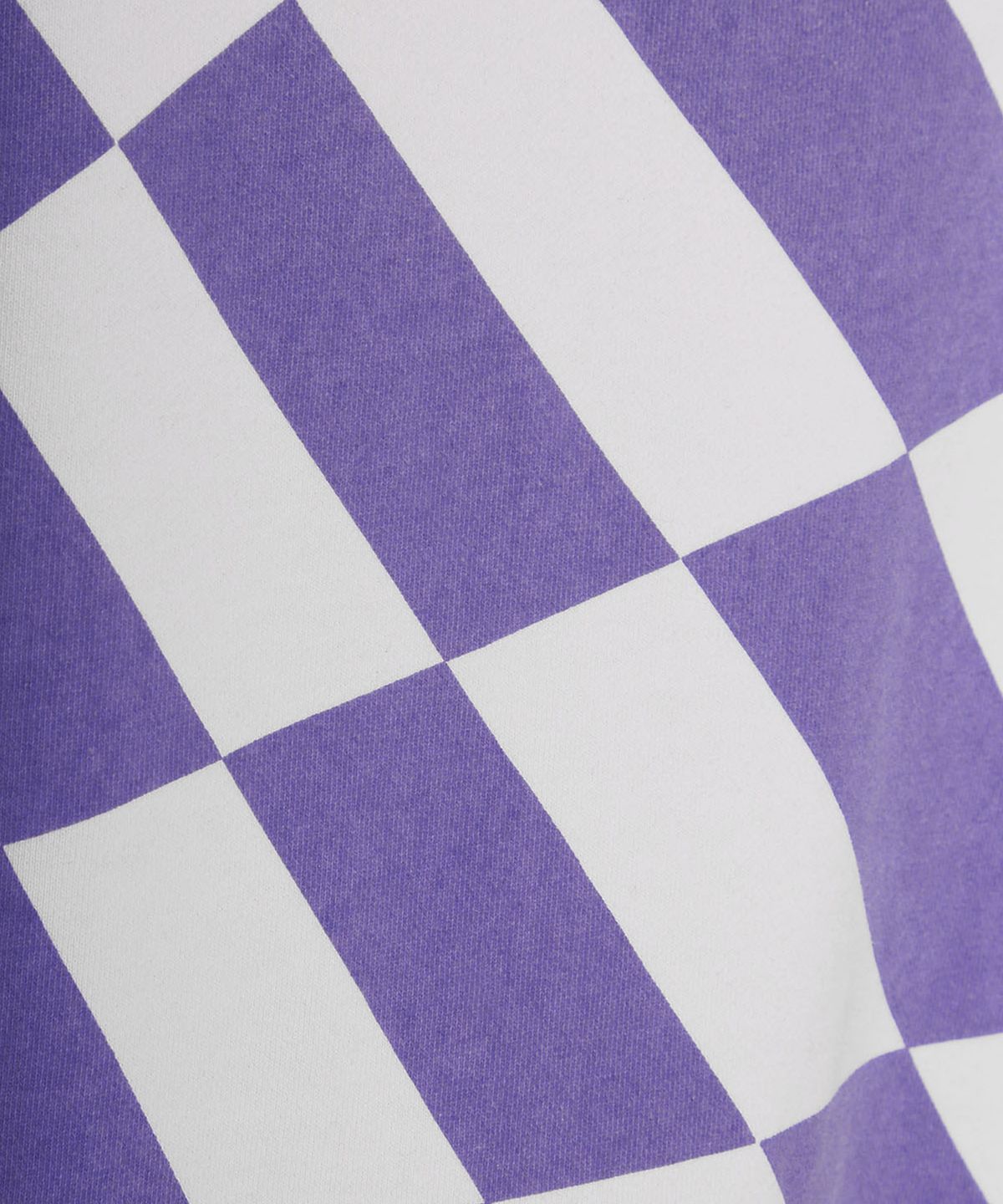 벌스데이수트(BIRTHDAYSUIT) WARP CHECKER BOARD SWEAT (PURPLE)