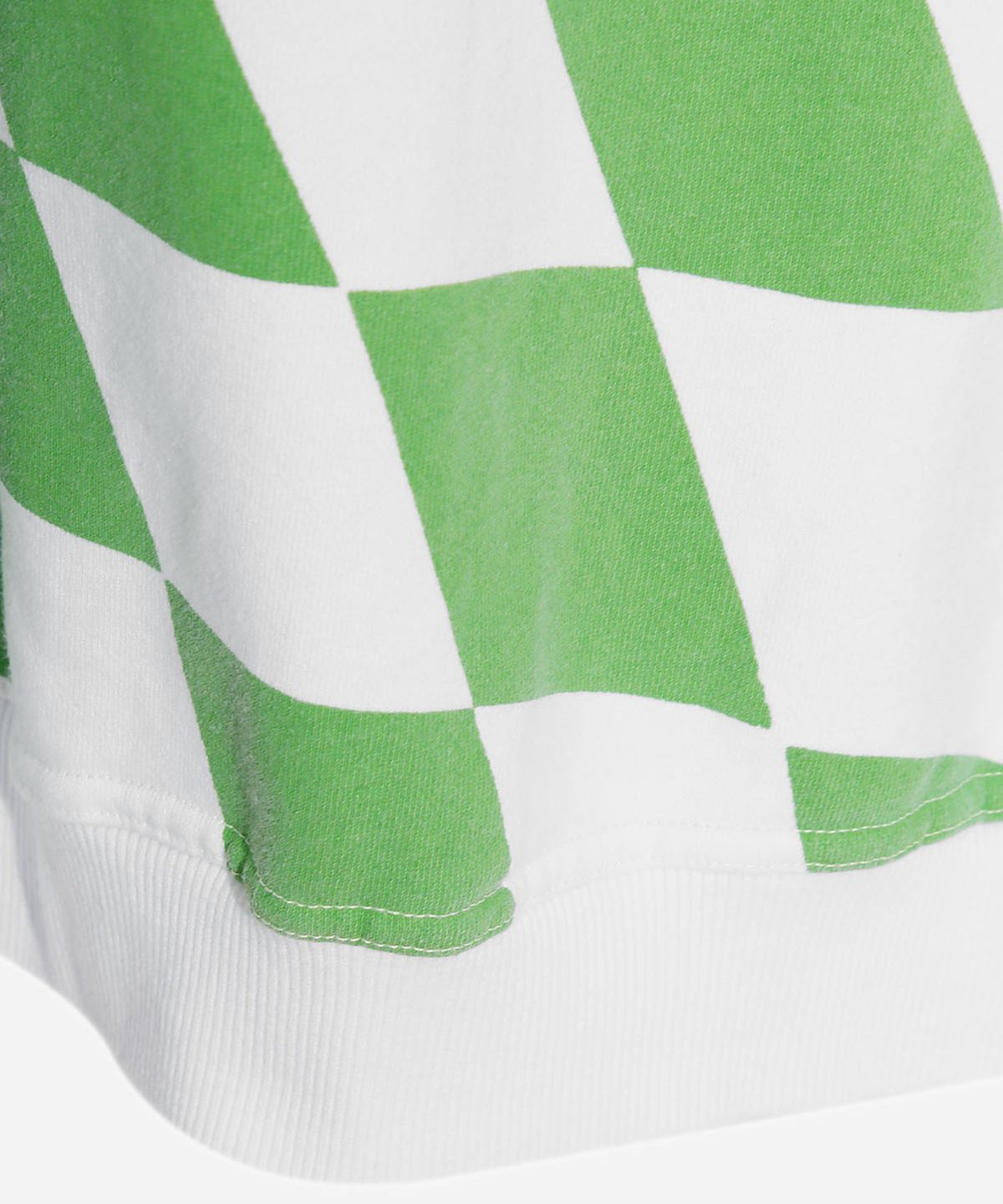 벌스데이수트(BIRTHDAYSUIT) WARP CHECKER BOARD SWEAT (GREEN)