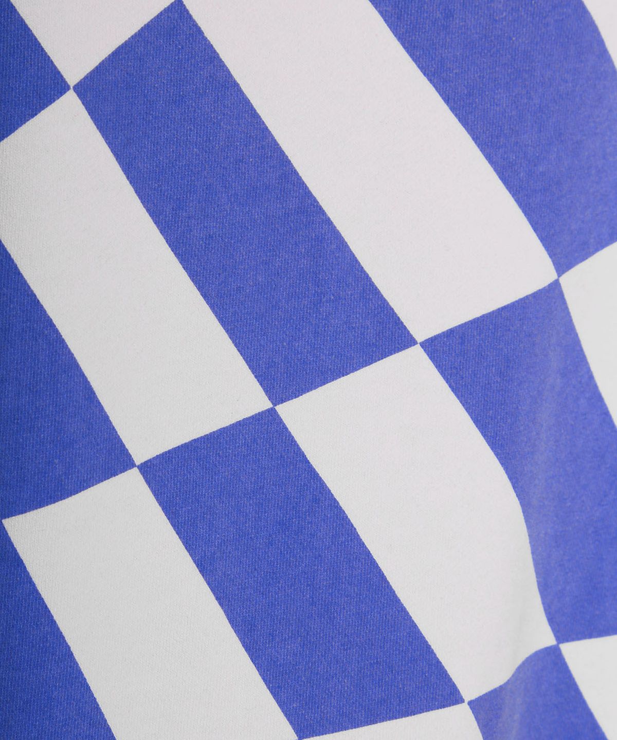벌스데이수트(BIRTHDAYSUIT) WARP CHECKER BOARD SWEAT (BLUE)