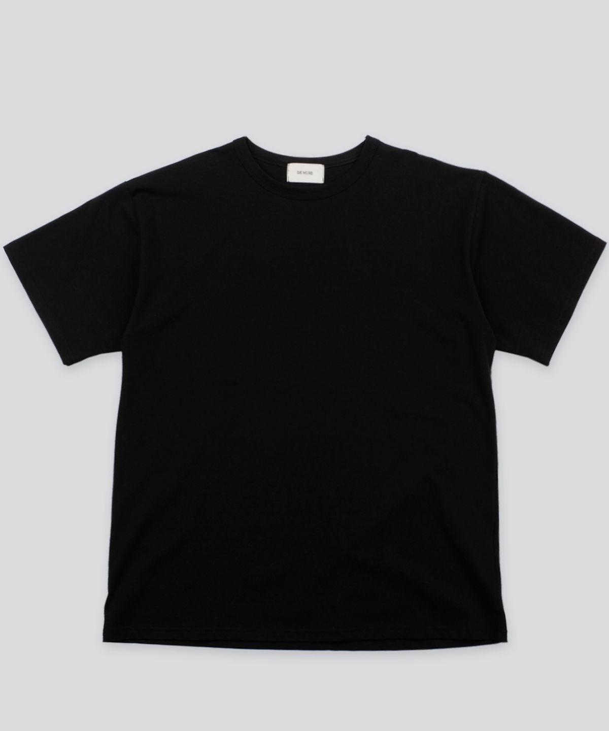 디뮤즈(DEMUSE) 액티브 오버핏 티셔츠 (BLACK)