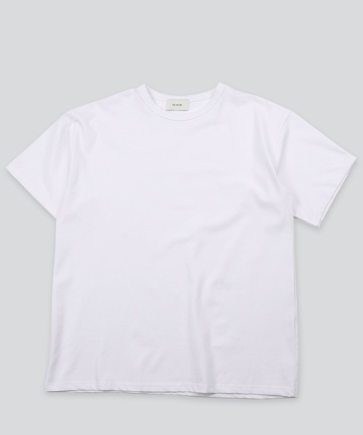 디뮤즈(DEMUSE) 액티브 오버핏 티셔츠 (WHITE)