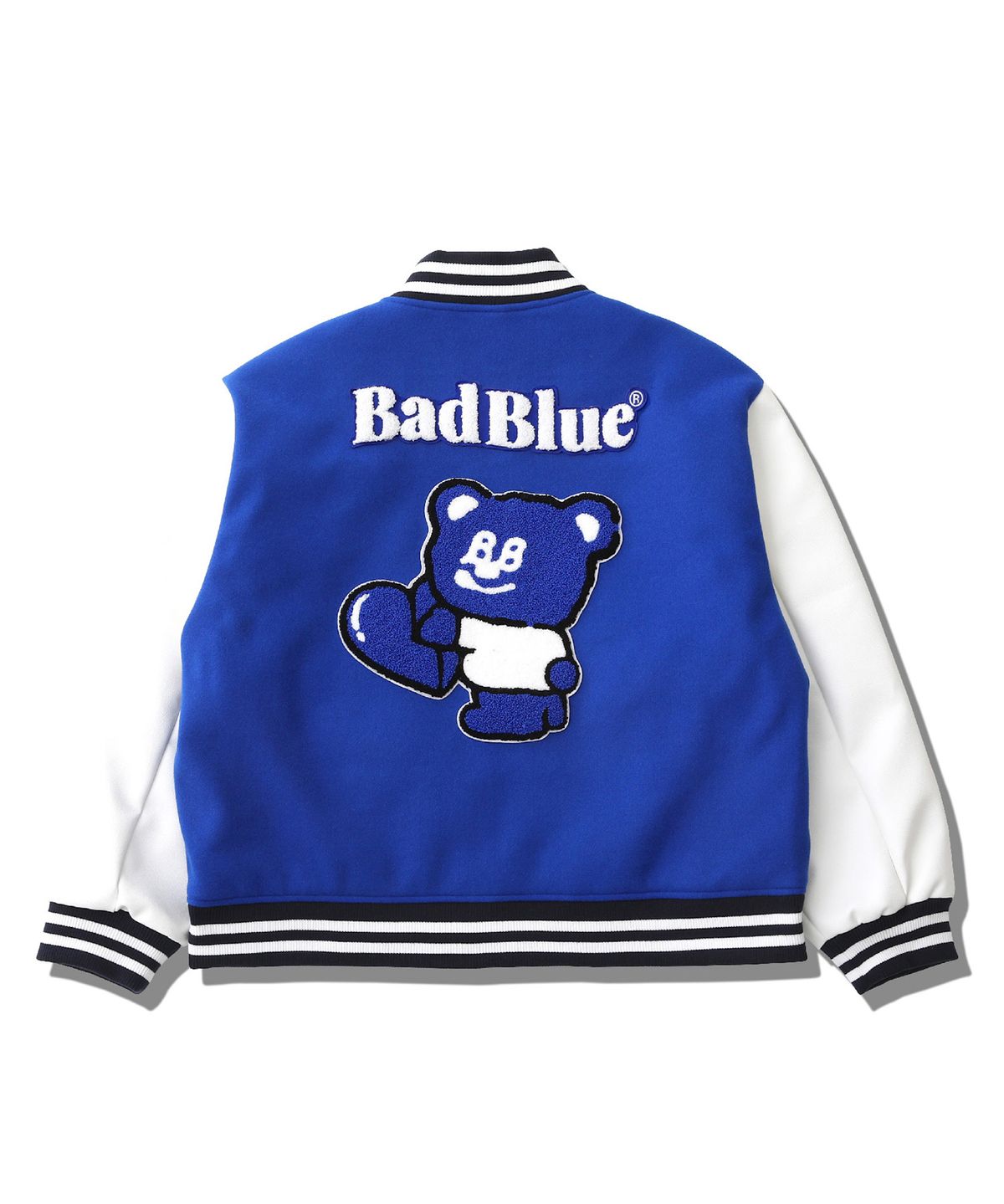 배드블루(BADBLUE) BadBear Varsity Jacket