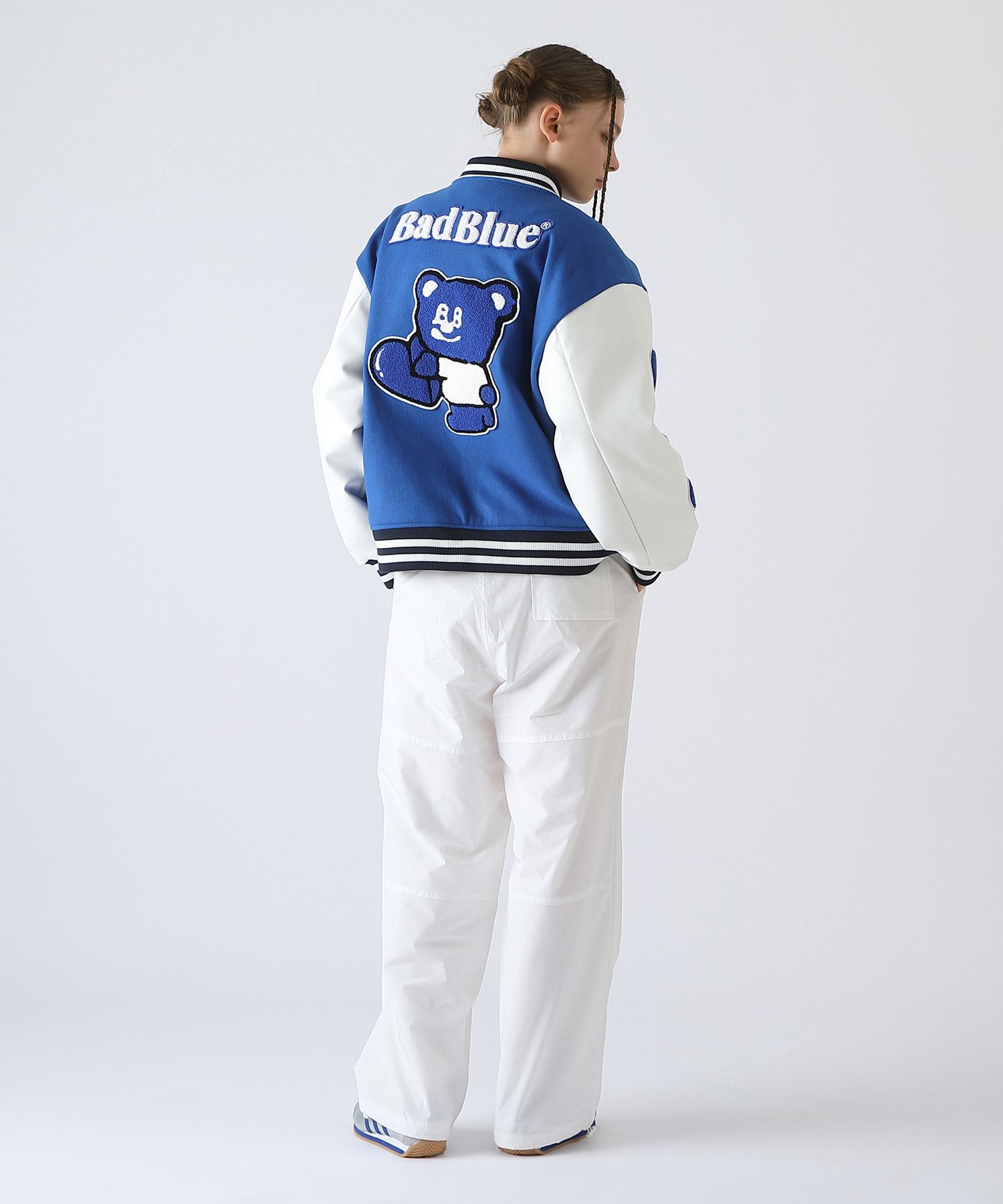 Bad Blue】BadBear Varsity Jacket(2月まで)