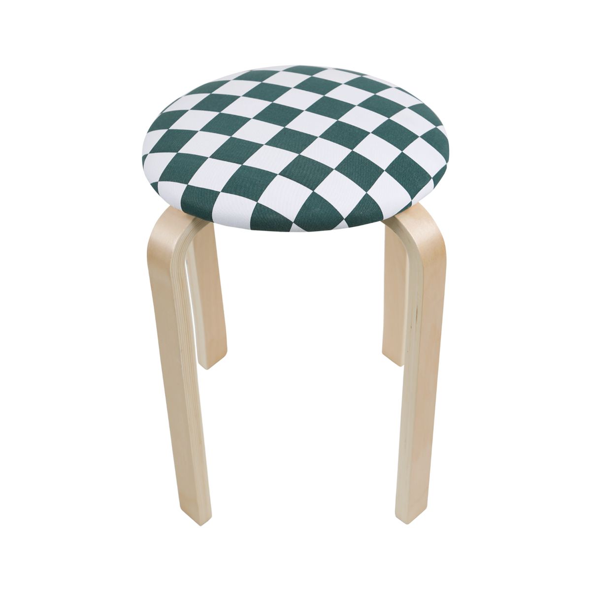 오이엔퍼니처(OEN FURNITURE) checkerboard stool_green