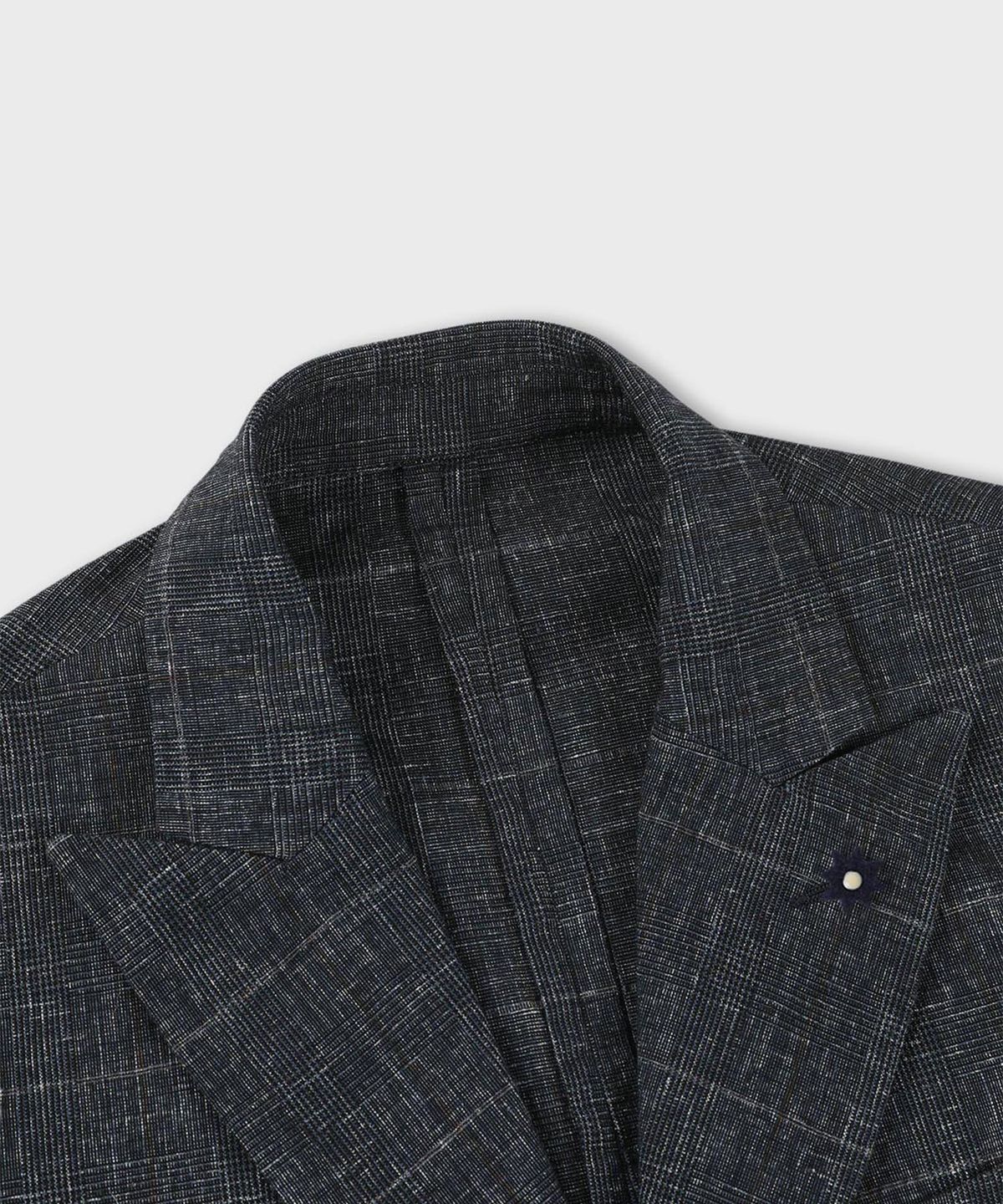 빠니깔레(PANICALE) 이태리 슬림 체크 재킷 2COLOR