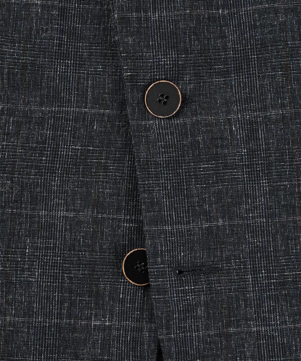 빠니깔레(PANICALE) 이태리 슬림 체크 재킷 2COLOR