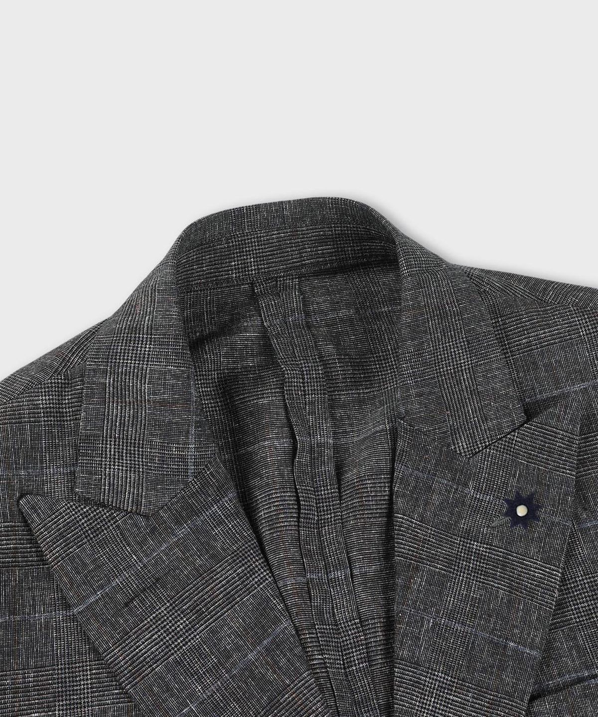 빠니깔레(PANICALE) 이태리 슬림 체크 재킷 2COLOR