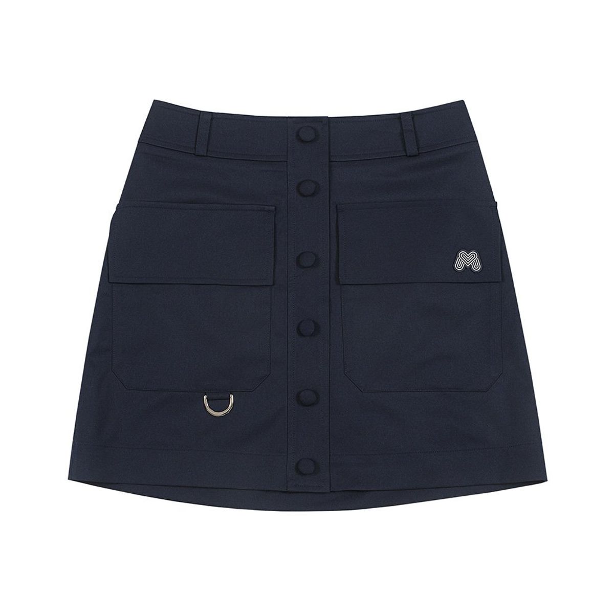 마틴골프(MARTINE GOLF) Big Pocket A-Line Skirt_Navy