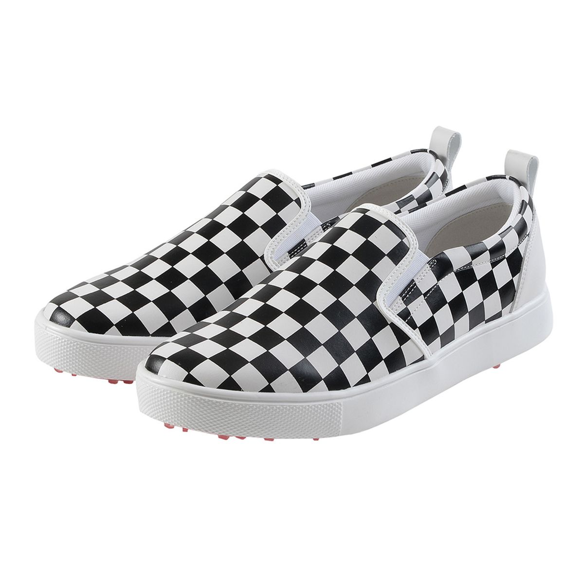 마틴골프(MARTINE GOLF) Check Pattern Slip-on_Black