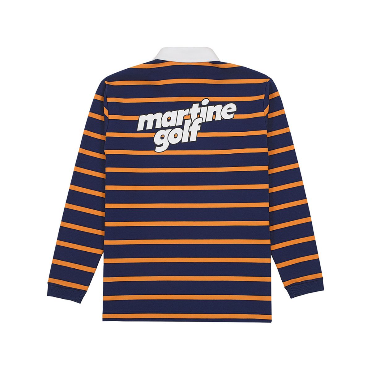 마틴골프(MARTINE GOLF) Stripe Collar T-Shirts_Navy (Men)