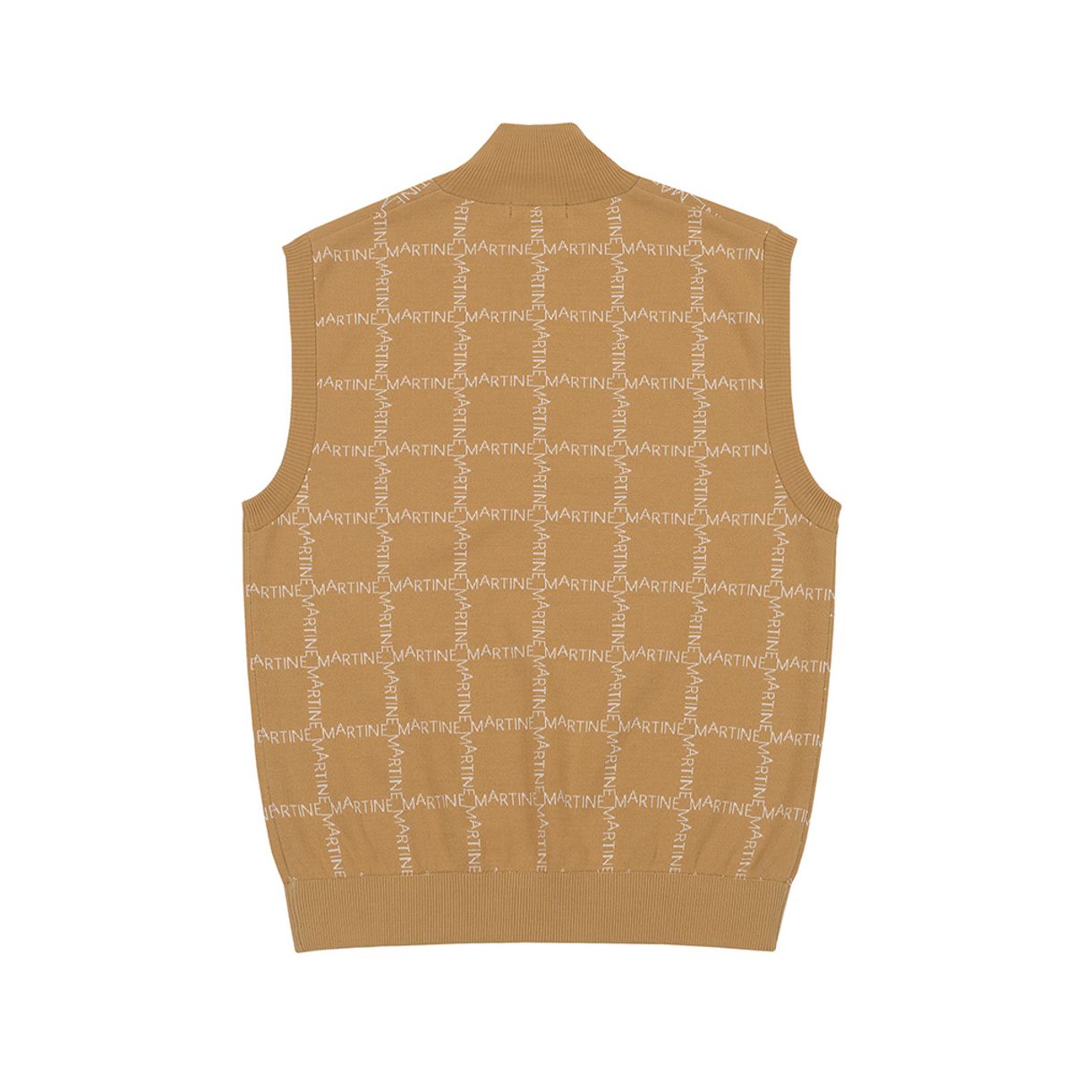마틴골프(MARTINE GOLF) Half Zip-up Vest_Dark Beige (Men)