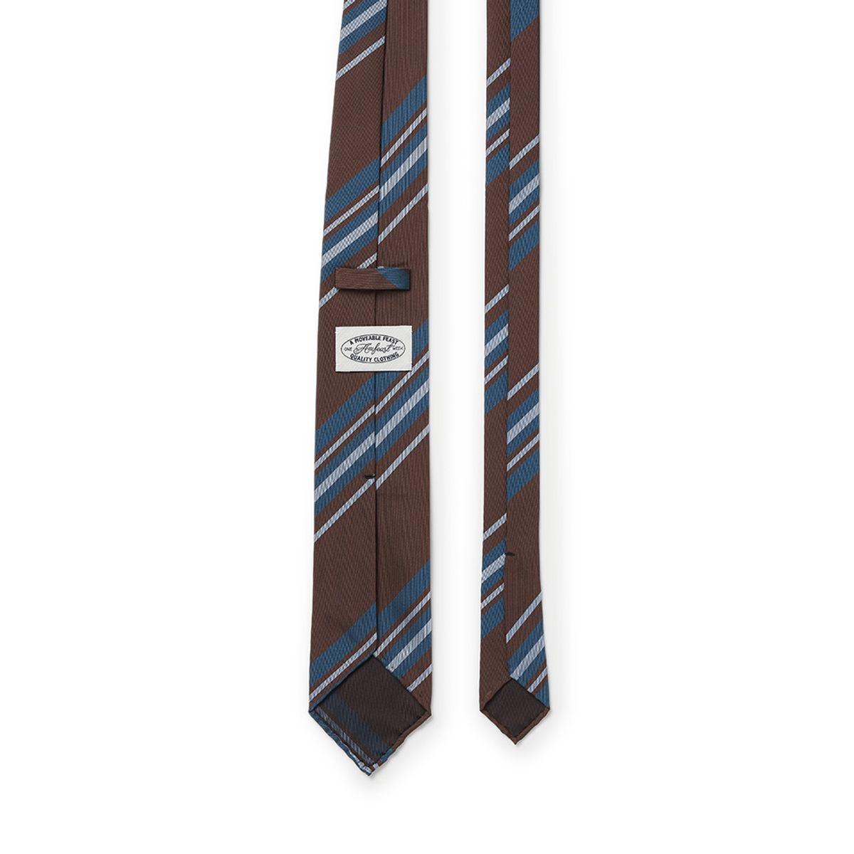 암피스트(AMFEAST) Brown_Regimental Tie