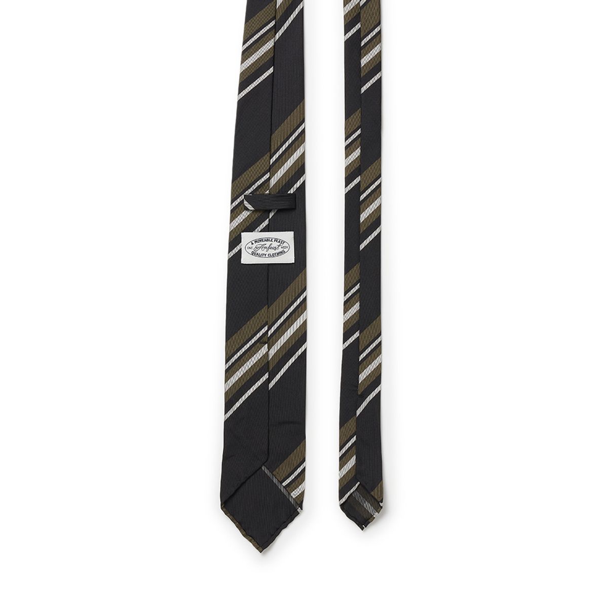 암피스트(AMFEAST) Black_Regimental Tie