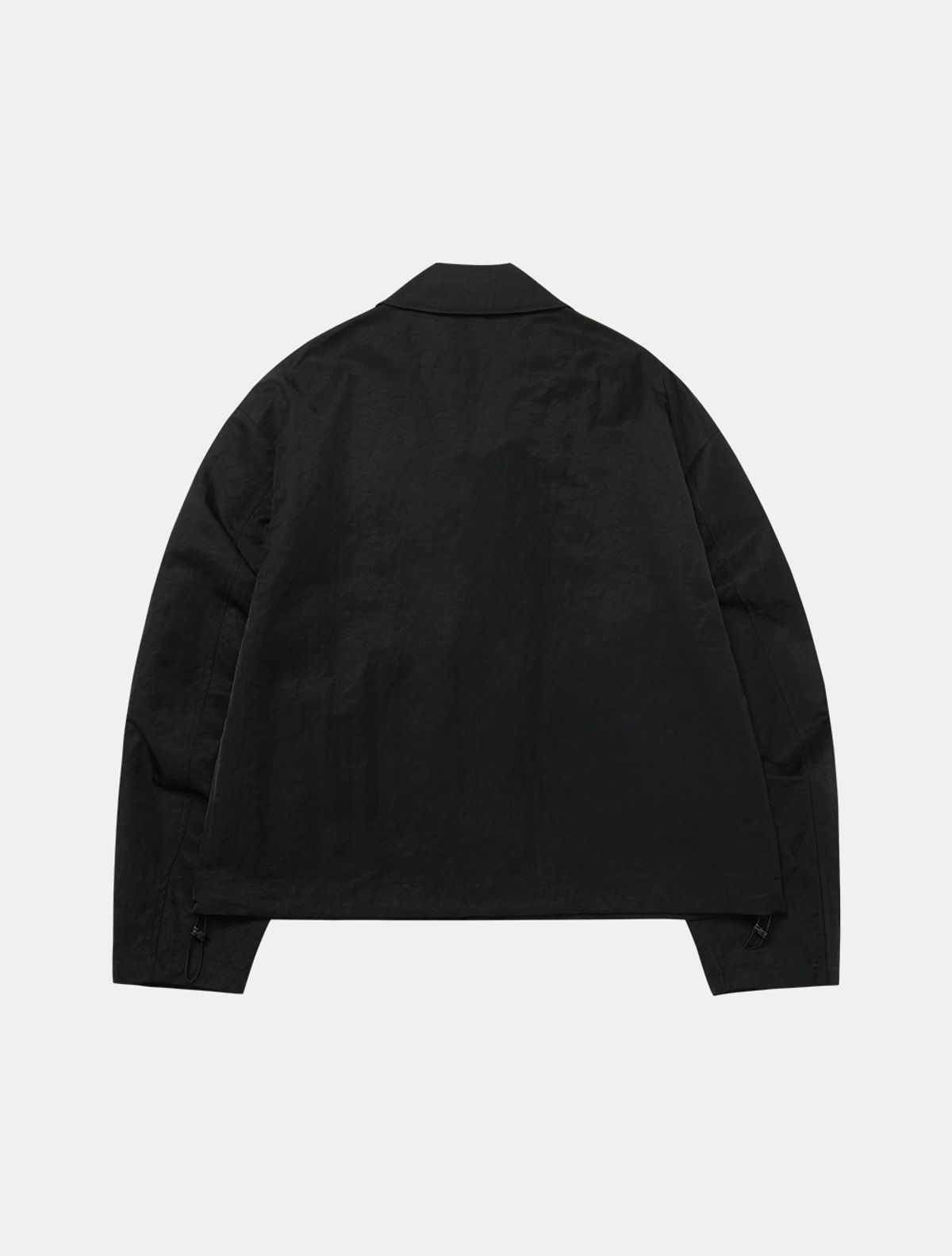 데호(DEHO) NYLON CROP JACKET [Black]