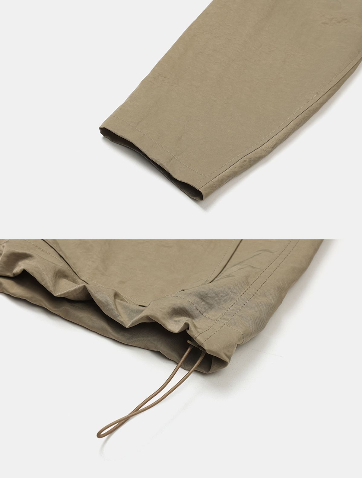 데호(DEHO) NYLON CROP JACKET [Beige]