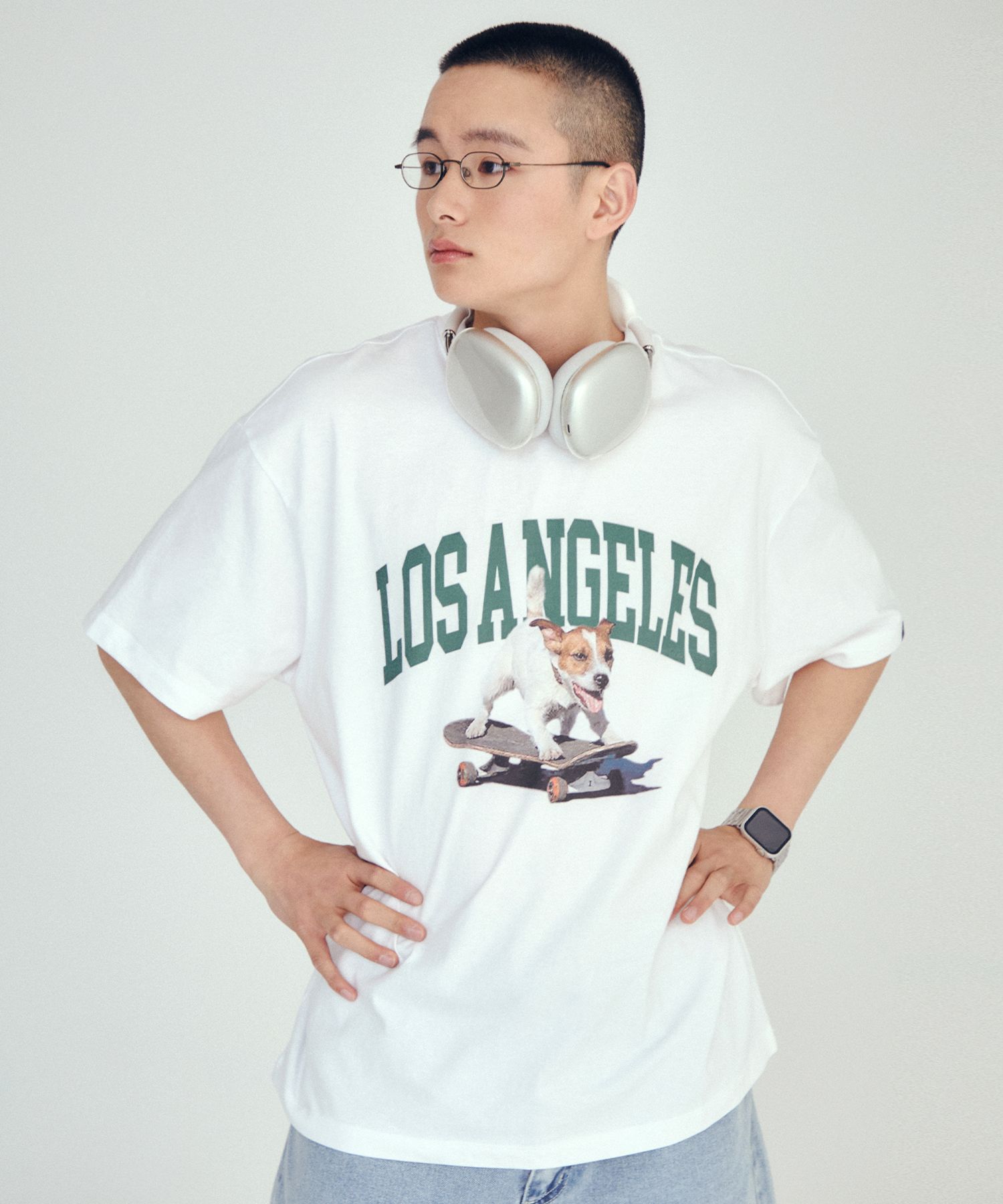 Vision Street Wear☆VSW Puppy T-Shirts MUSINSA | VISION STREETWEAR VSW Puppy T-Shirts White