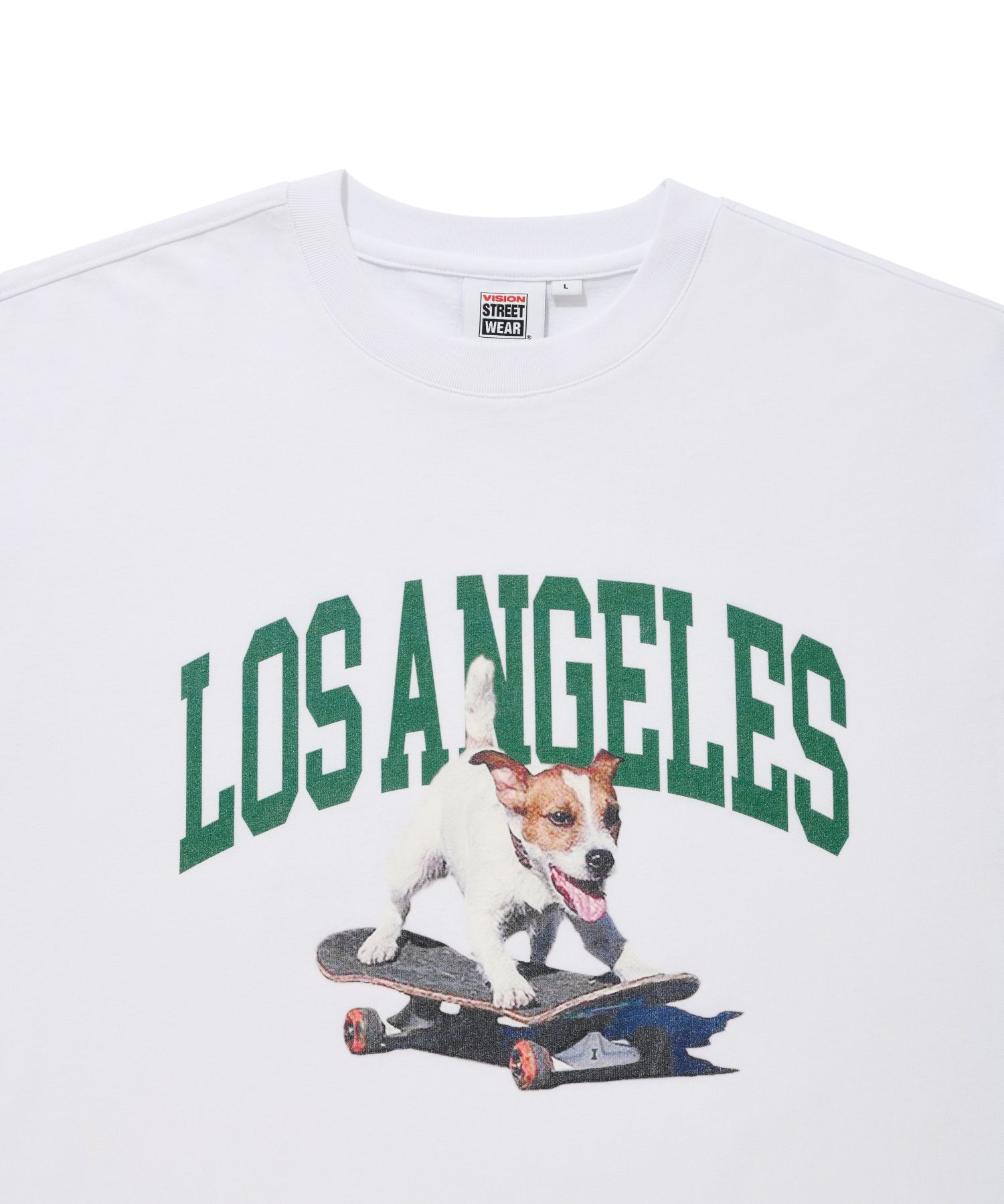 Vision Street Wear☆VSW Puppy T-Shirts MUSINSA | VISION STREETWEAR VSW Puppy T-Shirts White