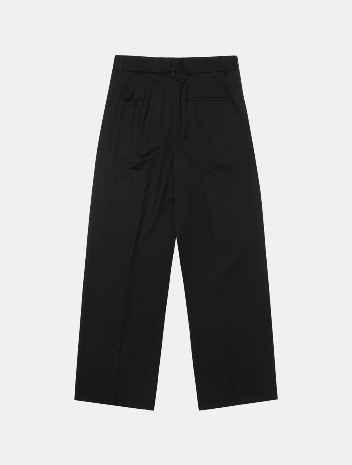 데호(DEHO) ONE TUCK TROUSER [Black]