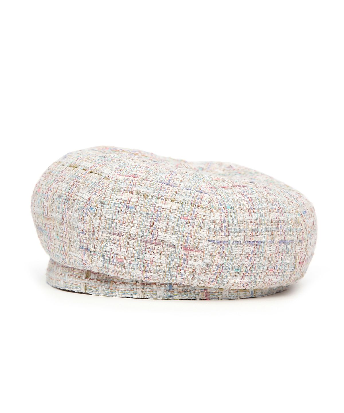 언더컨트롤 스튜디오(UNDERCONTROL STUDIO) 트위드 베레모 BREAD BERET / ETHNIC TWEED / RAINBOW