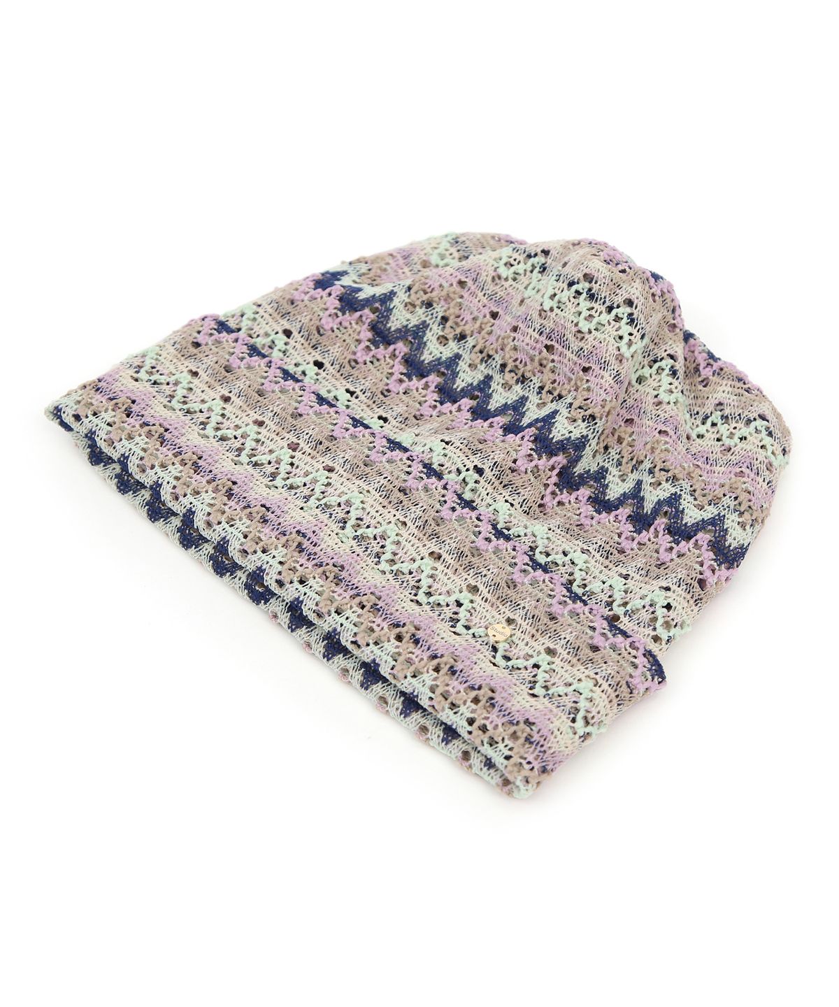 언더컨트롤 스튜디오(UNDERCONTROL STUDIO) 여름 롱비니 SQUARE NET BEANIE / C ORIENTAL / MIX LAVENDER