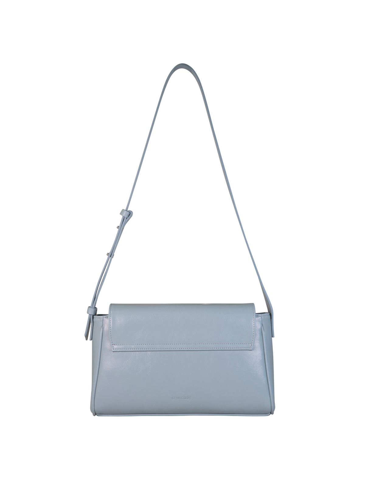 세미코드(SEMICODE) capture bag mini - crinkle light blue