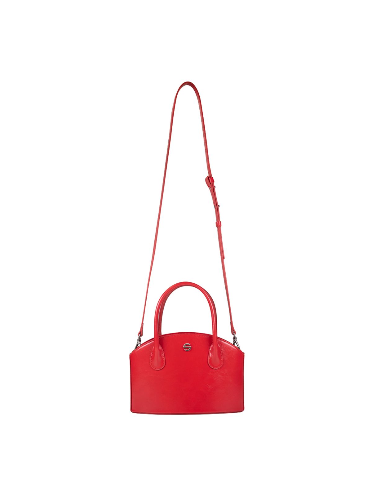세미코드(SEMICODE) joony bag - crinkle red