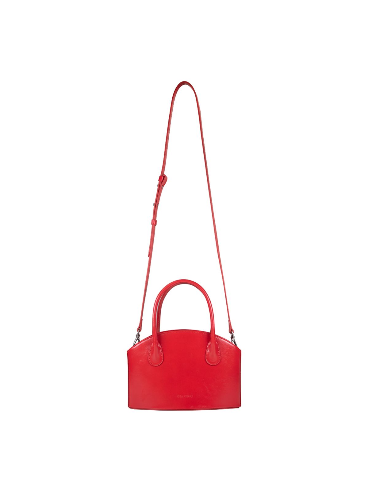 세미코드(SEMICODE) joony bag - crinkle red
