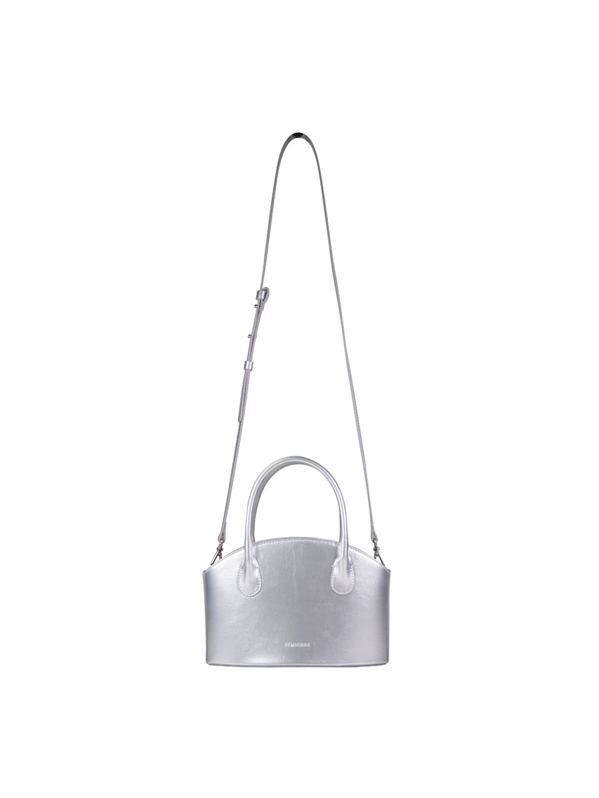 세미코드(SEMICODE) joony bag - crinkle silver